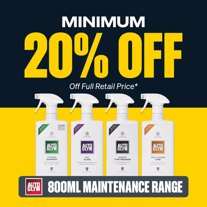 Min 20% OFF AutoGlym 800ml Maintenance Range