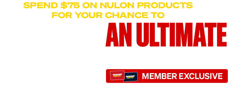Spend $75 on nulon products for your chance to win