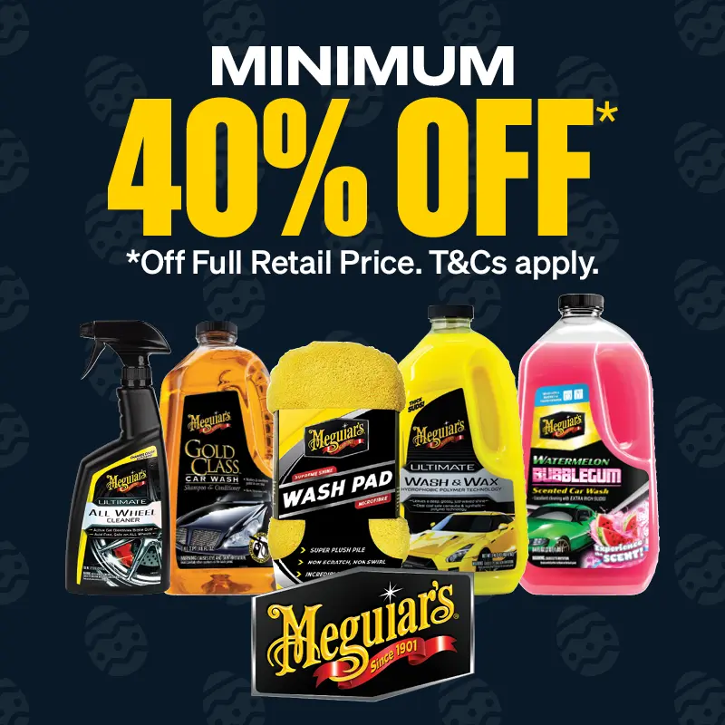 Minimum 40% OFF Meguiars