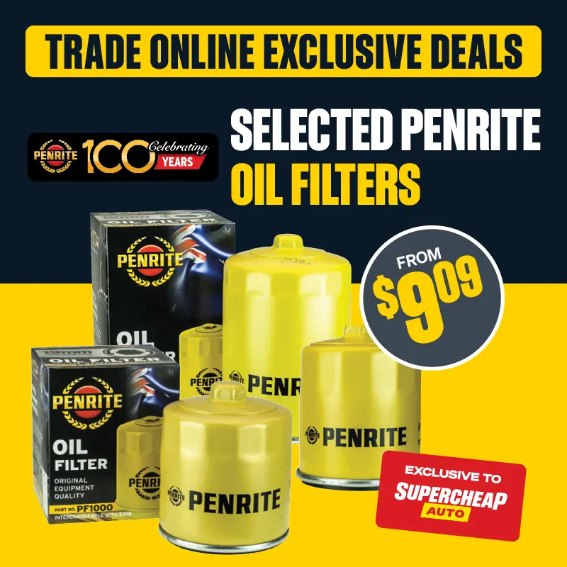Trade Online Exclusive - Selected Penrite Oil Filters from $9.09