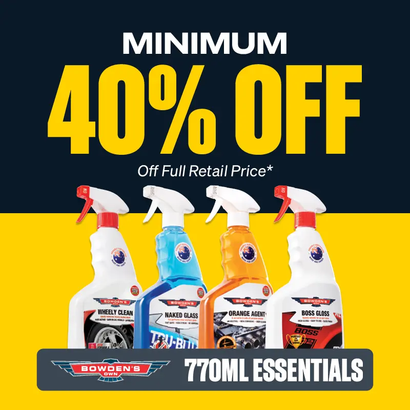 Min 40% OFF Bowdens Own 770ml Essentials