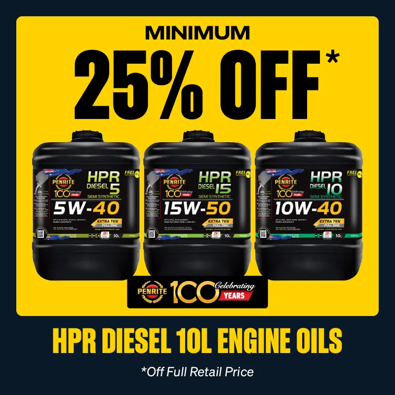 Minimum 25% OFF penrite HPR DIesel 10L Engine Oils