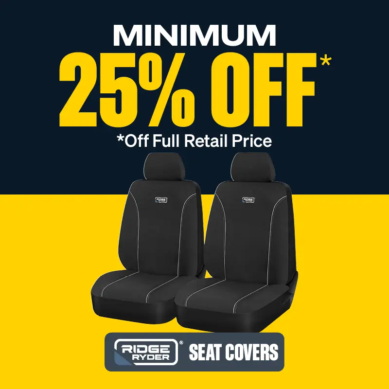 Minimum 25% OFF Ridge Rider Seat Covers