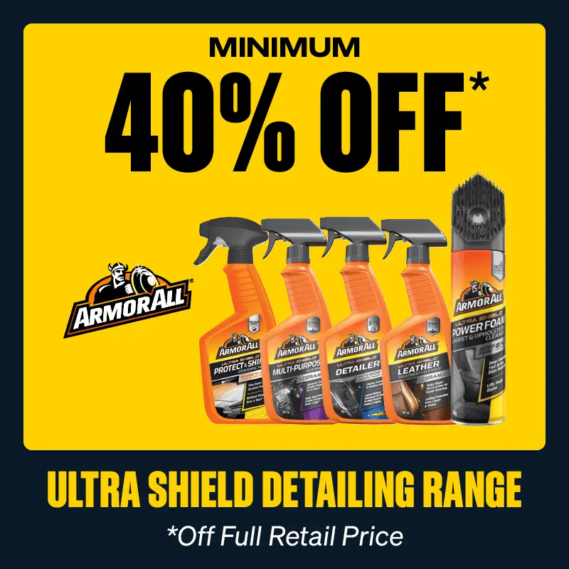 Minimum 40% OFF Armor All Ultra Shield Detailing Range