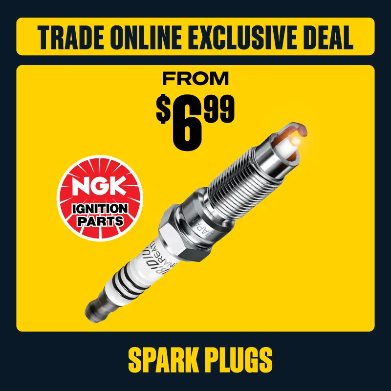 Trade Online Exclusive - NGK Spark Plugs from $6.99