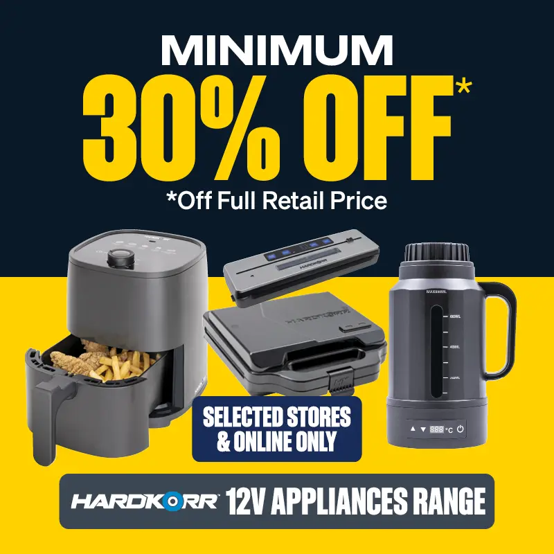 Minimum 30% OFF Hardkorr 12V Appliances Range