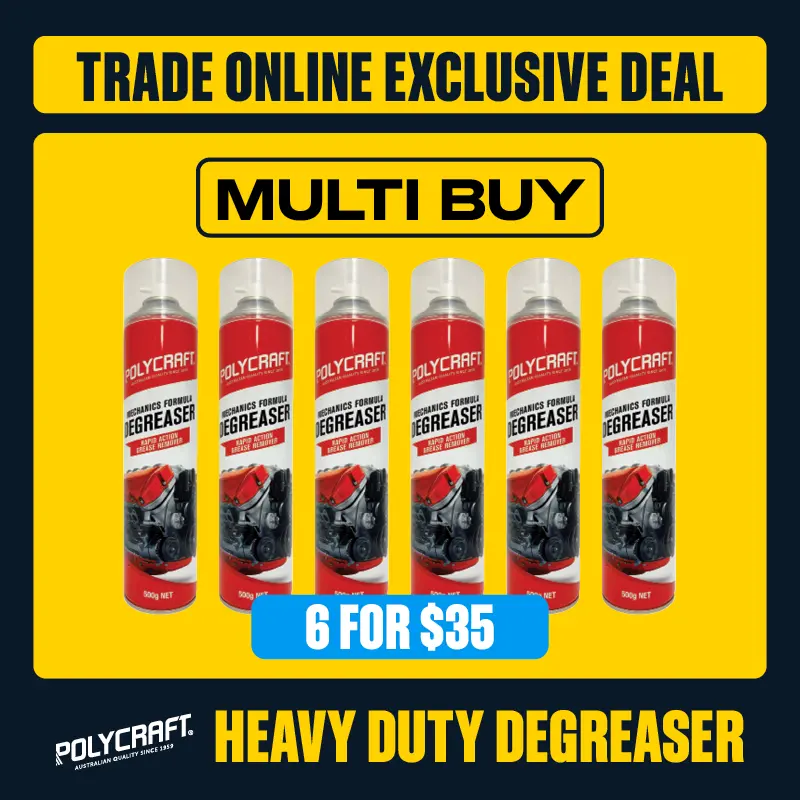 Trade Online Exclusive - Polycraft Heavy Duty Degreaser 12 for $70