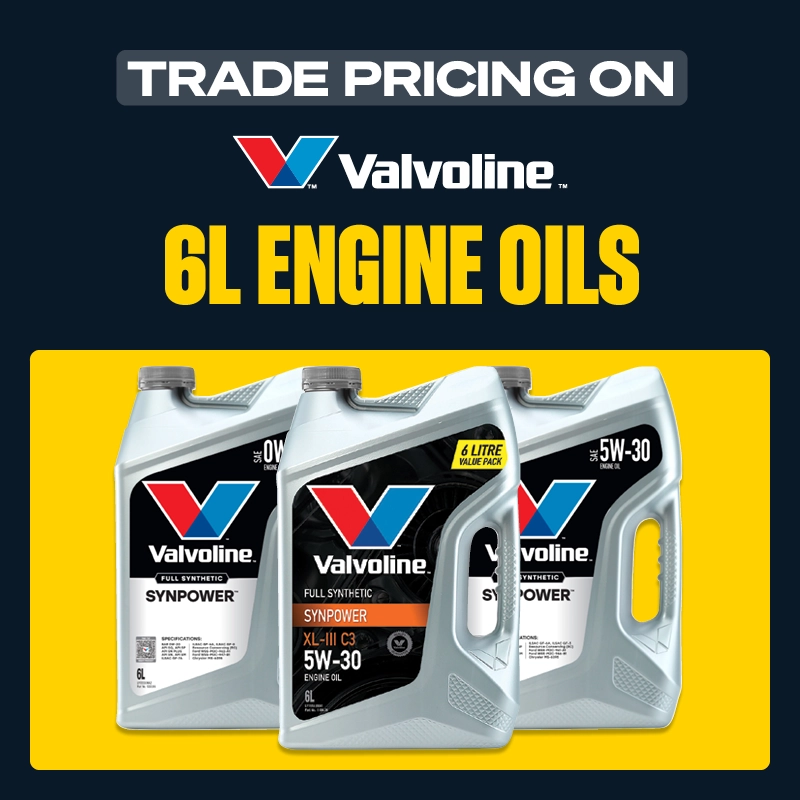 Trade Pricing on Valvoline 6L Engine Oils
