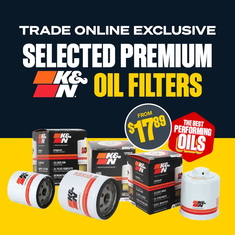 Selected K&N Premium Oil Filters from $17.97