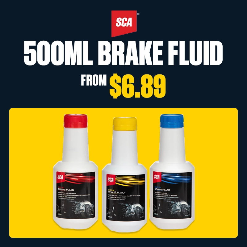 SCA 500ML Brake Fluid from $6.89