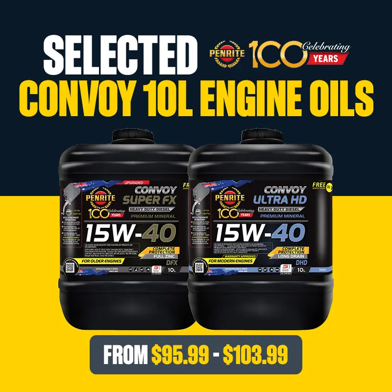 Selected Penrite Convoy 10L Engine Oils