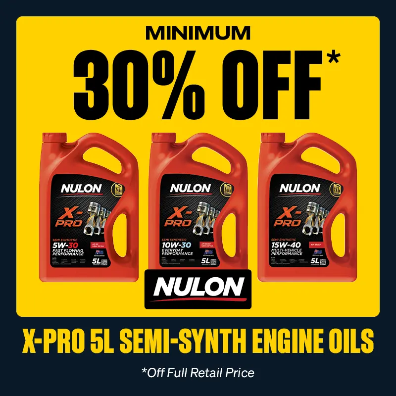 Minimum 30% OFF Nulon  5L X-pro Semi-Synth Oils